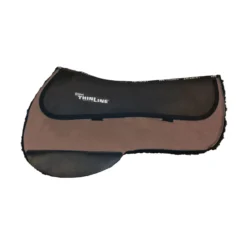 Round Western Ranch Pad -HorseMate Shop 01 0731 Round Side Brown 1200
