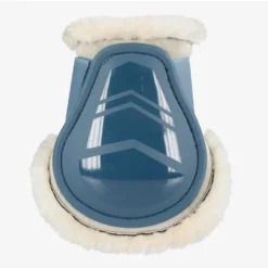 Shop Horze Graz Fetlock Boots In Majolia Blue For Horses -HorseMate Shop 1 Horse T Horze Graz Fetlock Boots Majolia Blue 9