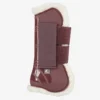 Shop Horze Graz Tendon Boots In Rum & Raisin For Horses