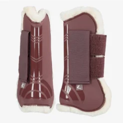 Shop Horze Graz Tendon Boots In Rum & Raisin For Horses -HorseMate Shop 1 Horse T Horze Graz Tendon Boots Rum Raisin 8