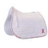 Sale Saddlecloth Grainge Dressage Or All Purpose White & Pink Ribbon Was$54-95