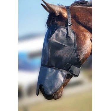 Flyveils By Design Uv Blockout Fly Mask Black 1 Flyveils By Design Uv Blockout Fly Mask Black