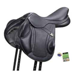 Bates Advanta Jumping Saddle Cair Classic Black
