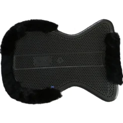 Acavallo Th Gel Cut Out Sheepskin Pad Black Large By Order