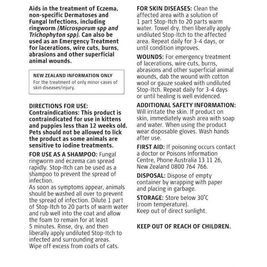 Aristopet Stop Itch Dog & Cat 500ml 2 Aristopet Stop Itch Dog & Cat 500ml - Image 2
