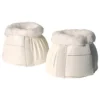White Fleece Bell Boots