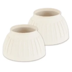 Black Ribbed Bell Boots