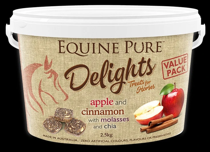Horse Treat Equine Pure Delights Apple Cinnamon Molasses 3 Horse Treat Equine Pure Delights Apple Cinnamon Molasses - Image 3