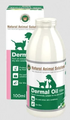 Natural Animal Solutions Dermal Oil 100ml