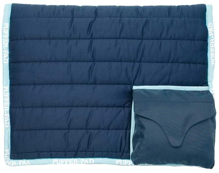 Saddlecloth All Purpose Puffer & Pocket Navy & Blue 1 Saddlecloth All Purpose Puffer & Pocket Navy & Blue