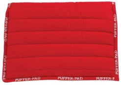Saddlecloth All Purpose Puffer Red