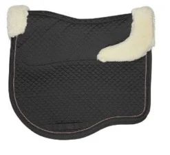 Saddlecloth Dressage Estate With Fleece Black Full