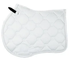 Saddlecloth Jumping Bates White Full