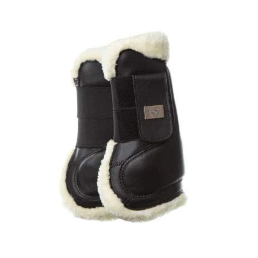 Shop PS Of Sweden Black Leather Jumping Boots - Front 1 Shop PS Of Sweden Black Leather Jumping Boots - Front