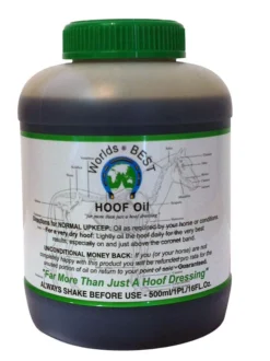 500ml Hoof Care Oil By World's Best
