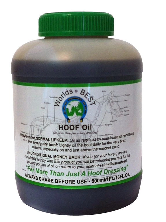 500ml Hoof Care Oil By World's Best 1 500ml Hoof Care Oil By World's Best