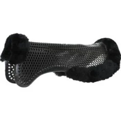 Acavallo Just-Gel Lambskin Front Riser Pad 5 Acavallo Just-Gel Lambskin Front Riser Pad -HorseMate Shop acavallo just gel lambskin front riser pad southern sport horses 3