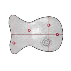 Acavallo Therapeutic Shaped Anti-Slip Gel Pads 7 Acavallo Therapeutic Shaped Anti-Slip Gel Pads -HorseMate Shop acavallo therapeutic shaped anti slip gel pads southern sport horses 4