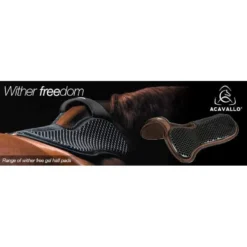 Acavallo Wither-Free Hexagonal Gel Memory Foam Pad -HorseMate Shop acavallo wither free hexagonal gel memory foam pad southern sport horses 3
