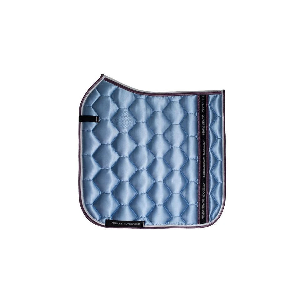 Dressage Honeycomb Quilted Satin Saddle Pad 3 Dressage Honeycomb Quilted Satin Saddle Pad - Image 3