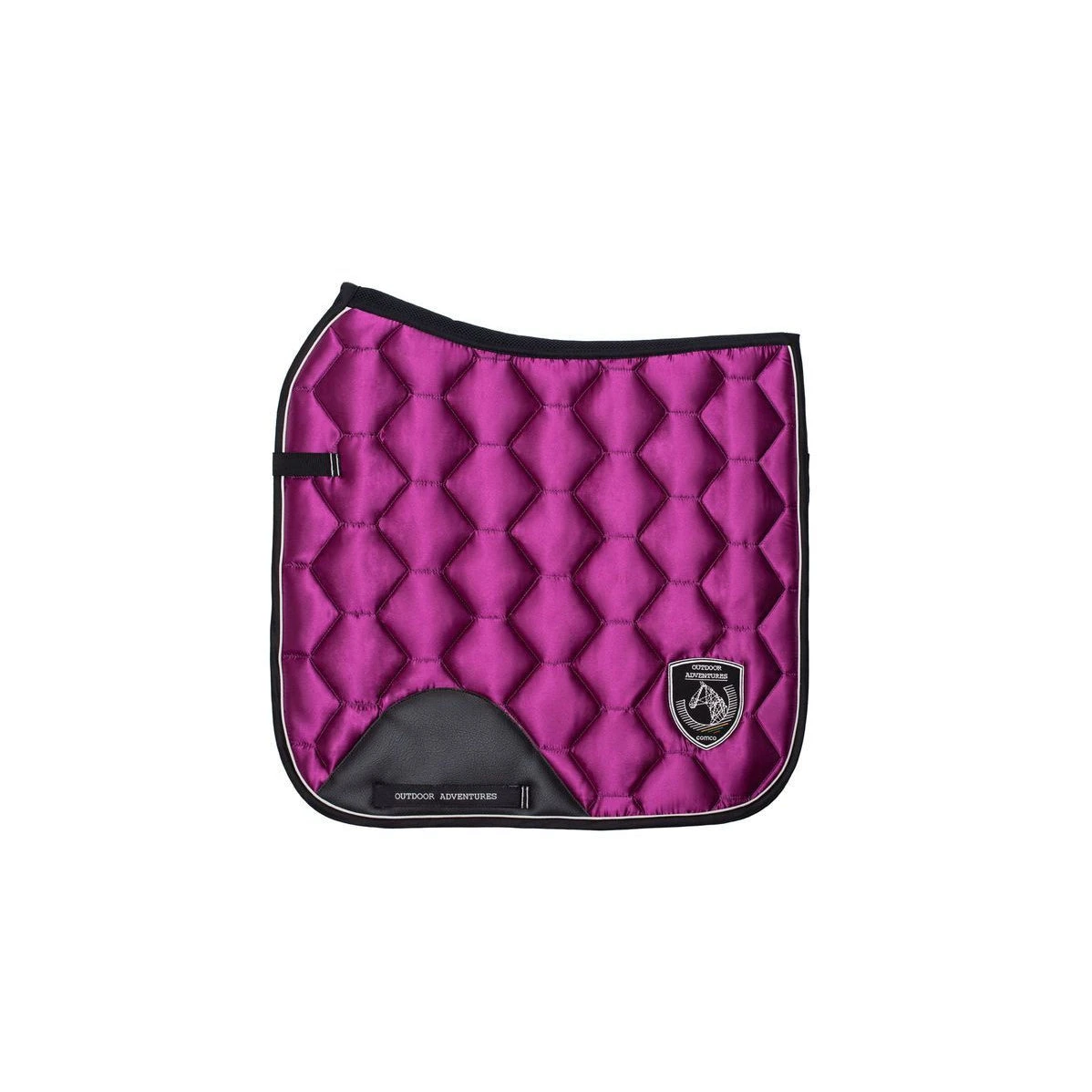 Dressage Honeycomb Quilted Satin Saddle Pad 4 Dressage Honeycomb Quilted Satin Saddle Pad - Image 4