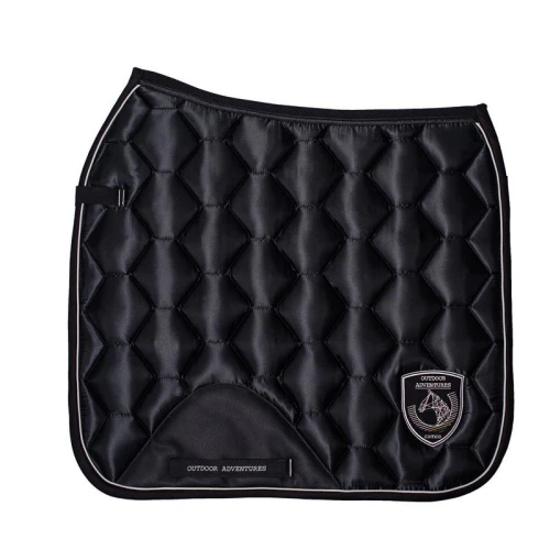 Dressage Honeycomb Quilted Satin Saddle Pad 1 Dressage Honeycomb Quilted Satin Saddle Pad