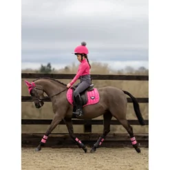 LeMieux Mini Loire Jump/GP Saddlepad -HorseMate Shop lemieux mini loire jumpgp saddlepad southern sport horses 3