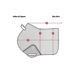 LeMieux ProSorb Plain Close Contact SquarennÂ  -HorseMate Shop lemieux prosorb plain close contact squarenn southern sport horses 6
