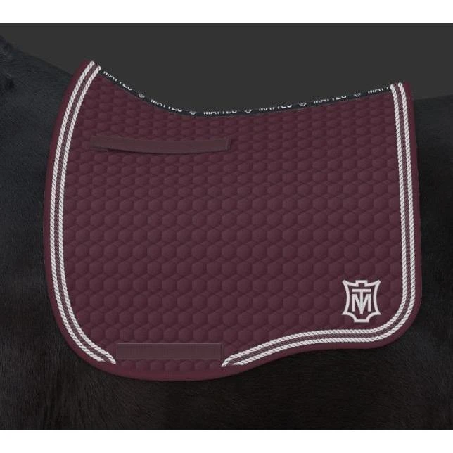 Mattes Eurofit Dressage Plain - Blackberry 2 Mattes Eurofit Dressage Plain - Blackberry - Image 2