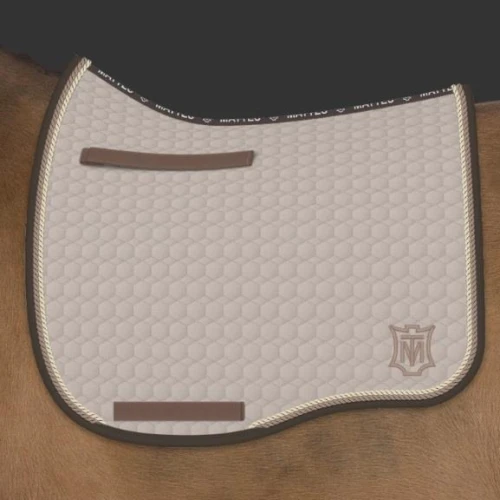 Mattes Eurofit Dressage Plain - Walnut 1 Mattes Eurofit Dressage Plain - Walnut
