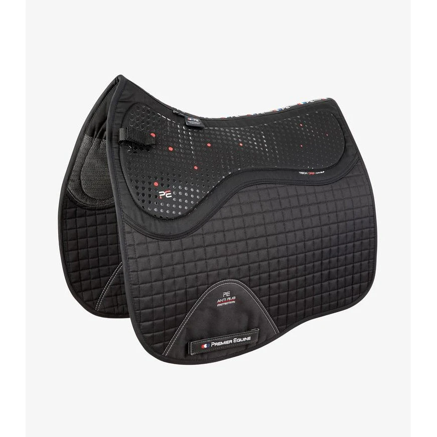 Premier Equine Close Contact Tech Grip Pro Anti-Slip Saddle Pad - Dressage Square 1 Premier Equine Close Contact Tech Grip Pro Anti-Slip Saddle Pad - Dressage Square