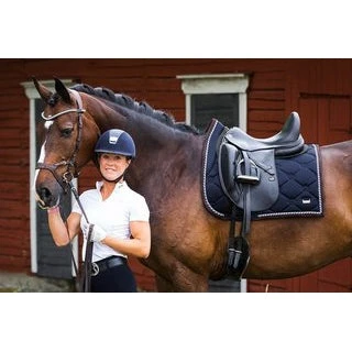 PSOS Dressage Saddle Pad Deep Sapphire - "Go For It" 3 PSOS Dressage Saddle Pad Deep Sapphire - "Go For It" - Image 3