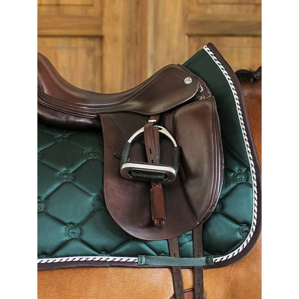 PSOS Dressage Saddle Pad Emerald - "Dreams Do Come True" 2 PSOS Dressage Saddle Pad Emerald - "Dreams Do Come True" - Image 2