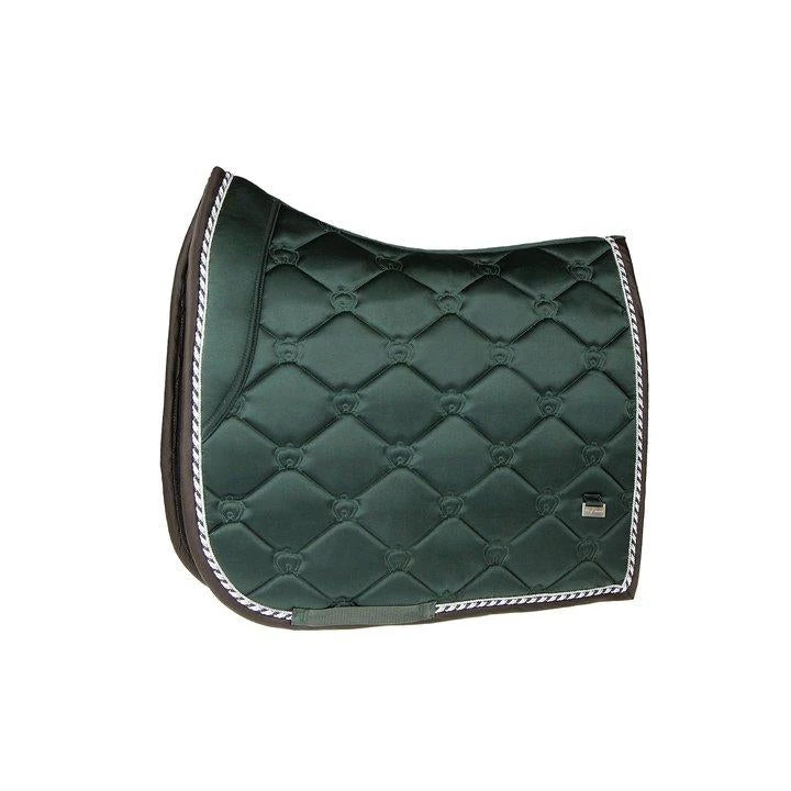 PSOS Dressage Saddle Pad Emerald - "Dreams Do Come True" 1 PSOS Dressage Saddle Pad Emerald - "Dreams Do Come True"