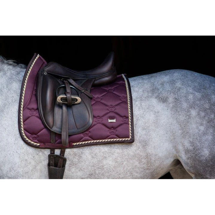 PSOS Dressage Saddle Pad Wine -"Commander-in-chief" 2 PSOS Dressage Saddle Pad Wine -"Commander-in-chief" - Image 2