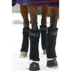 Solimbra Bell Boot With Sheepskin -HorseMate Shop sheepskin overreach boots solimbra dapple eq 3