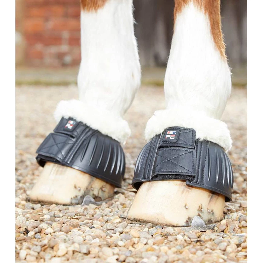 Premier Equine Techno Wool Bell Boot With Rubber Over Reach 1 Premier Equine Techno Wool Bell Boot With Rubber Over Reach